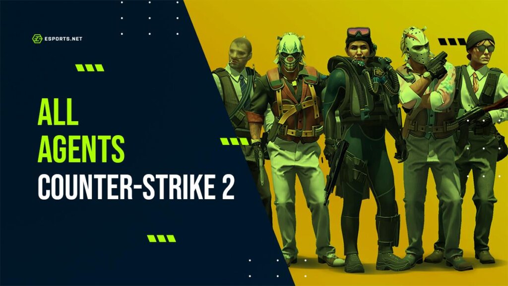 All CS2 agents skins