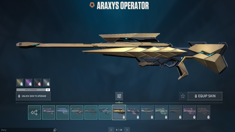 Araxys operator in VALORANT