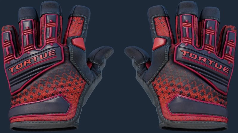 CS2 Gloves - Crimson Kimono