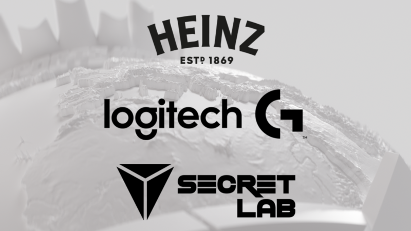 esports world cup logitech secretlab heinz