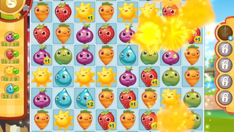 Farm Heroes Saga - Mobile games like Candy Crush