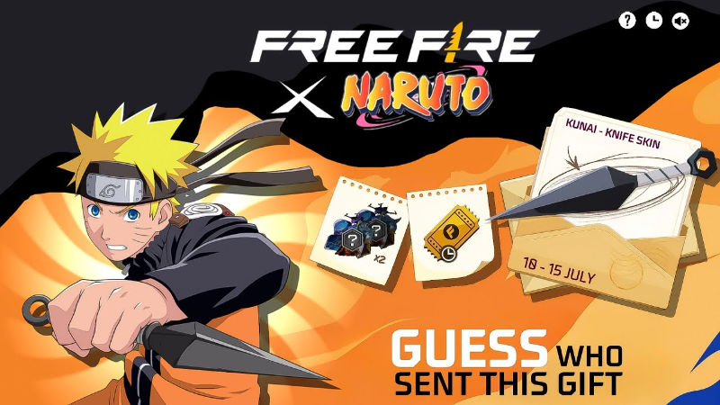 Free Fire x Naruto: Garena is Gearing Up for another Major Anime Collaboration