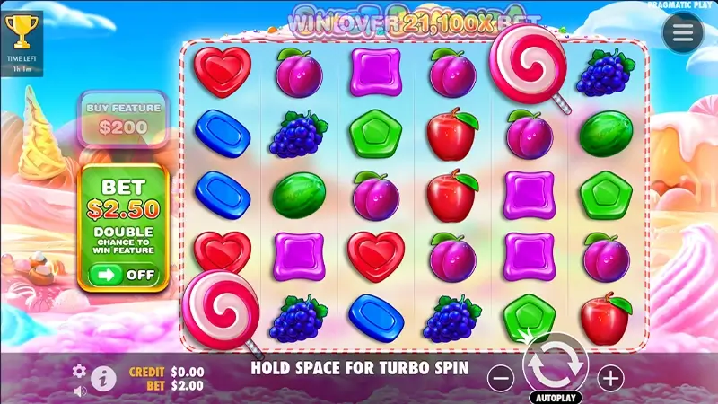 sweet bonanza, one of the top slots on roobet