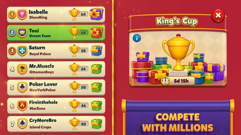 social features royal match