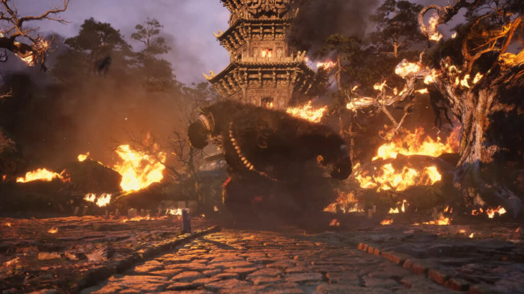 Black Bear Guai in Black Myth: Wukong