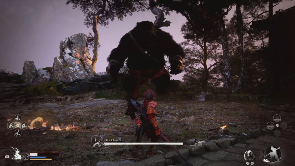 Black Bear Guai in Black Myth: Wukong