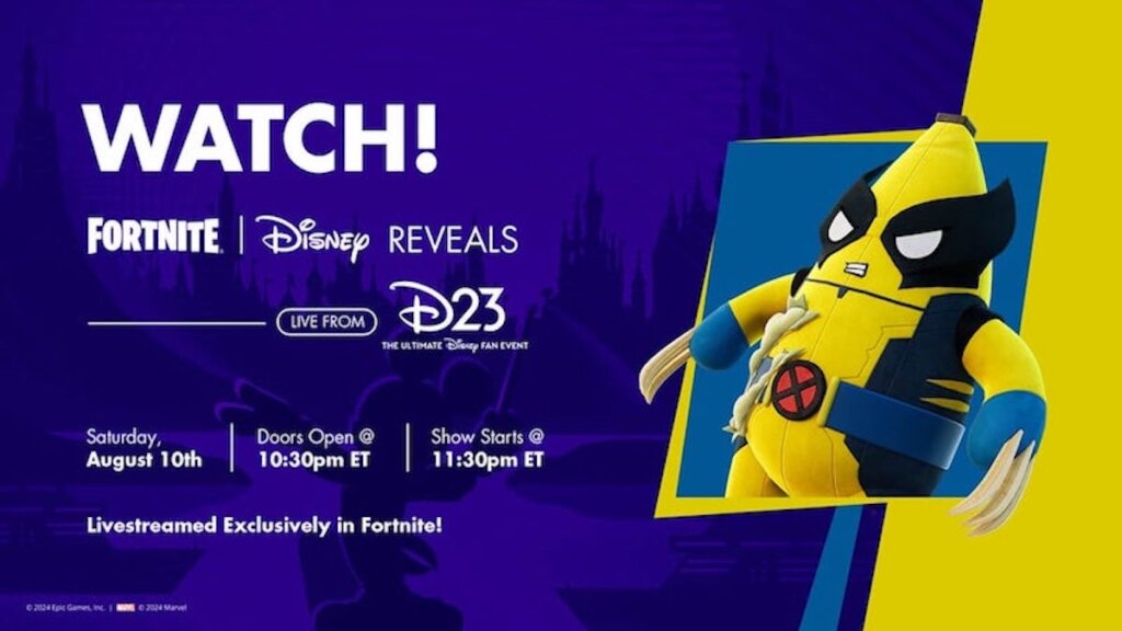 Fortnite Disney D23