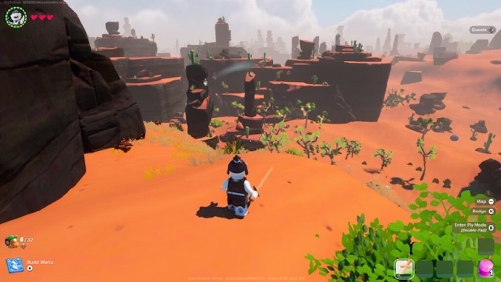 How to Get Obsidian in Lego Fortnite - Dry Valley
