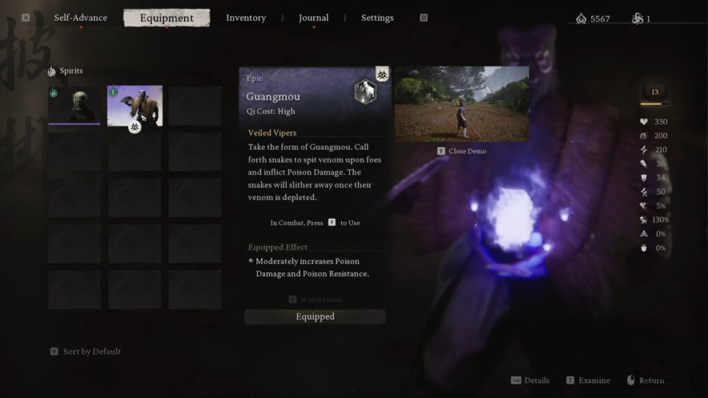 Spirits in Black Myth: Wukong