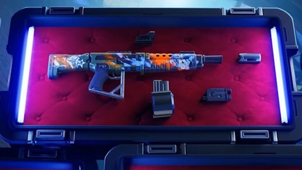 Fortnite Weapon Caches - Pilfer weapons from weapon cases
