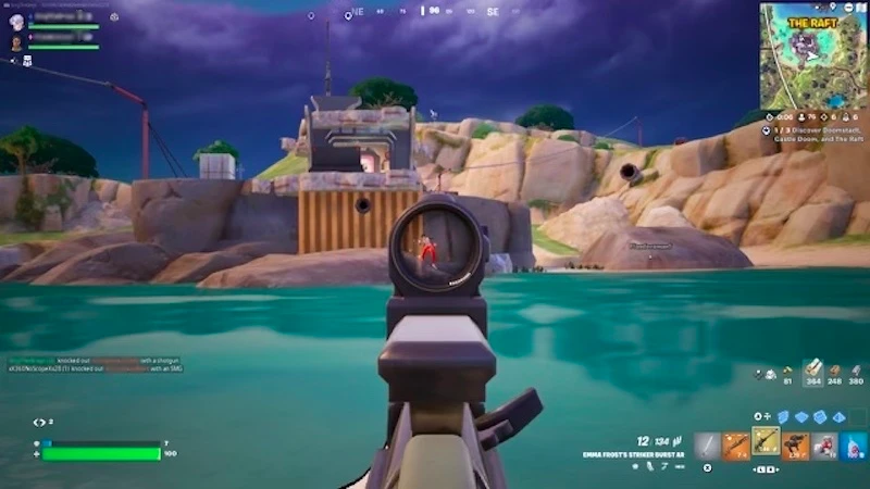 Fortnite striker burst Assault Rifle ADS weapon