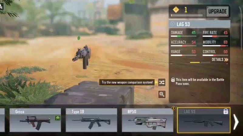 LAG 53 Assault Rifle in COD Mobile