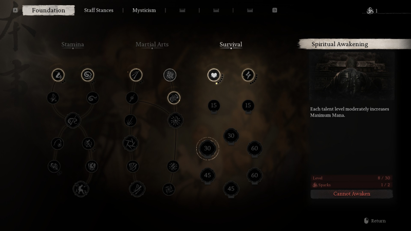 restore Mana in Black Myth: Wukong