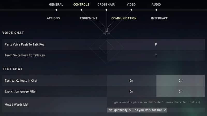 VALORANT Profanity Filter