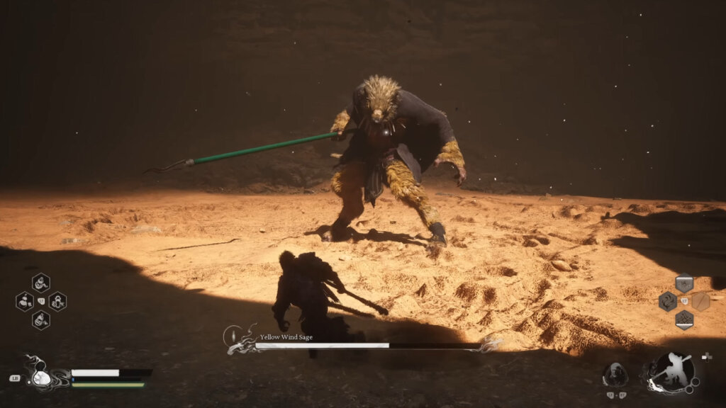 Yellow Wind Sage in Black Myth Wukong
