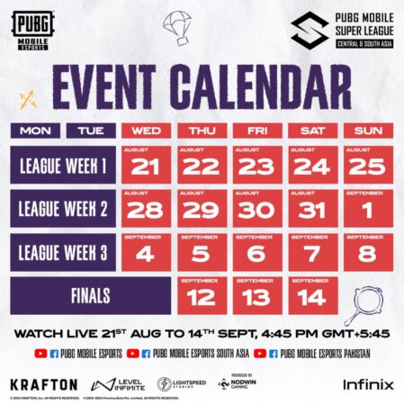 Schedule and Format of PMSL CSA Fall 2024