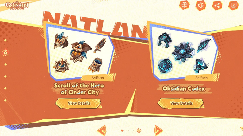 New Artifact Sets in Genshin Impact 5.0