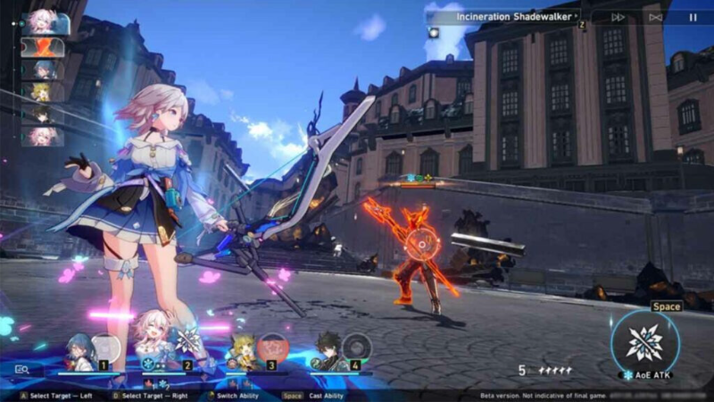 Honkai Star Reil Gameplay