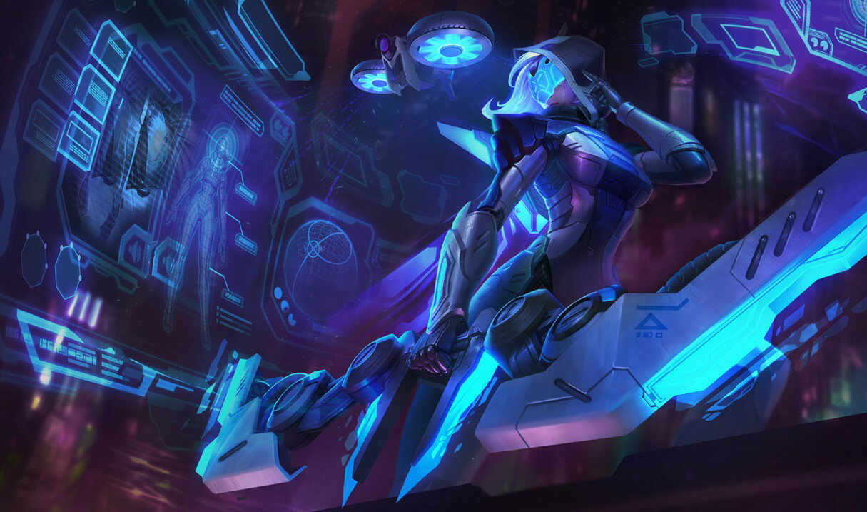 project ashe lol skins splashart.