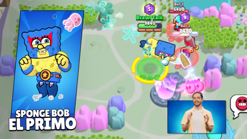 SpongeBob El Primo Brawl Stars skin