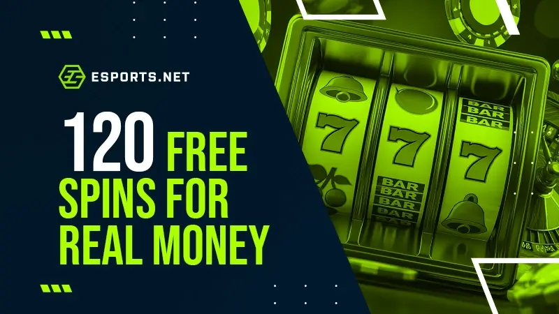 120 free spins for real money