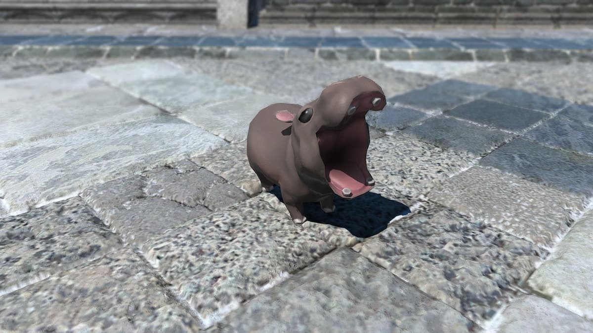 FFXIV Hippo Calf
