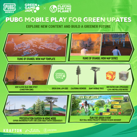 PUBG Mobile Run for Green Theme Update