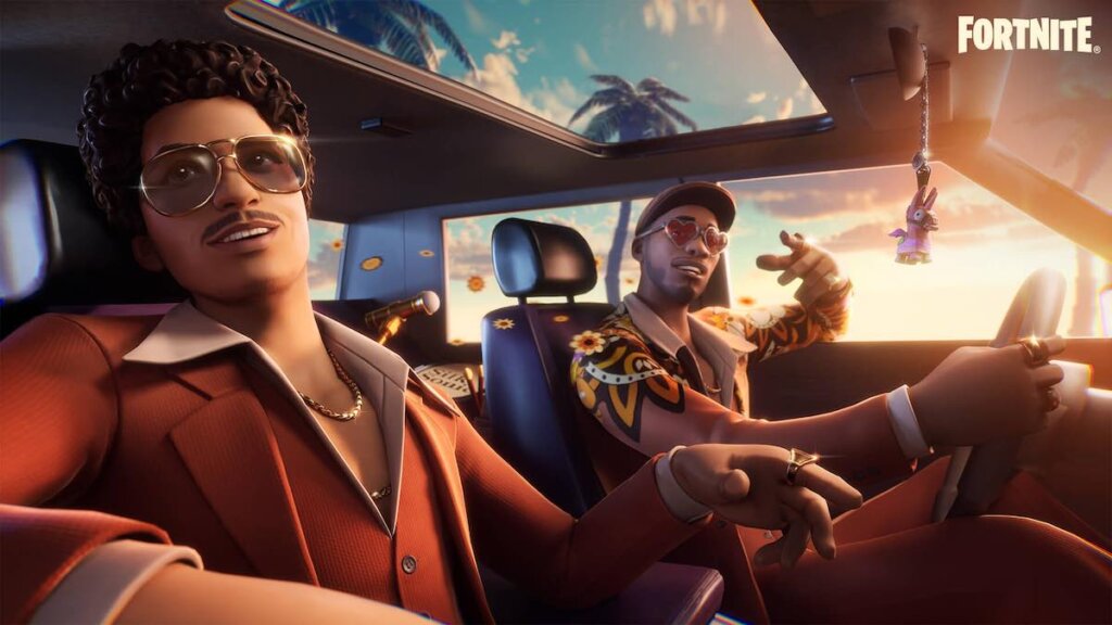 Bruno Mars Fortnite Skins