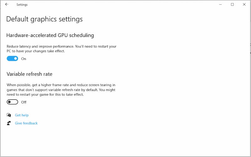 Hardware-Accelerated GPU Scheduling Windows 11