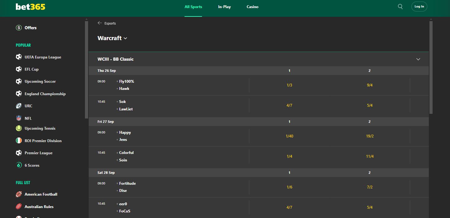 Warcraft 3 Betting Guide » How to Bet on Warcraft 3