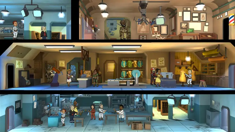 Fallout Shelter game on Android