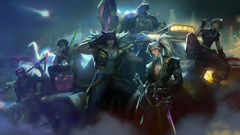 Yone's Heartsteel splash art