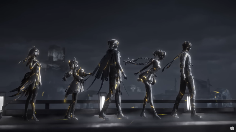 Characters from Black Shores in Wuthering Waves 1.3