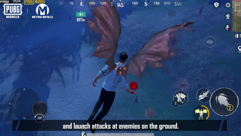 Vampire Ability in PUBG Mobile Metro Royale Chapter 22