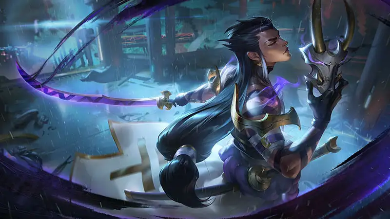 Yone's Inkshadow splash art