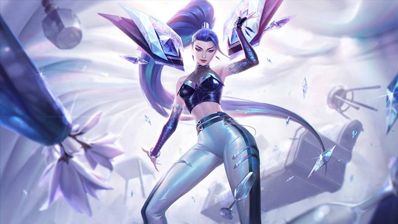 K/DA ALL OUT skinline