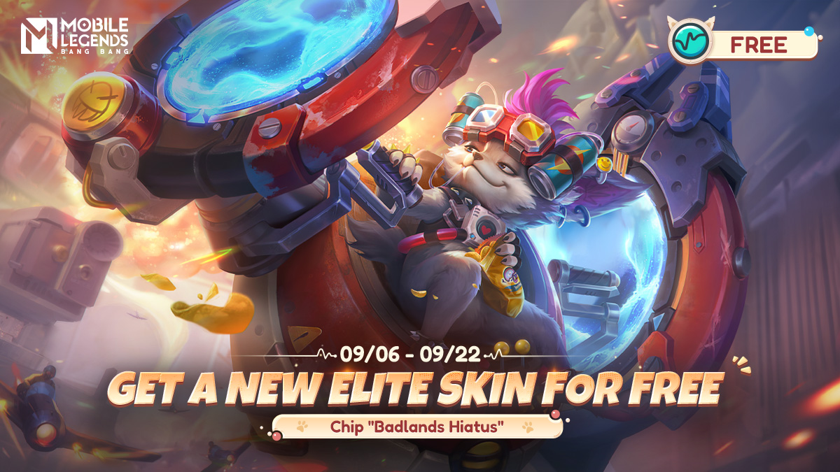 MLBB new elite skin for Chip: Badlands Hiatus