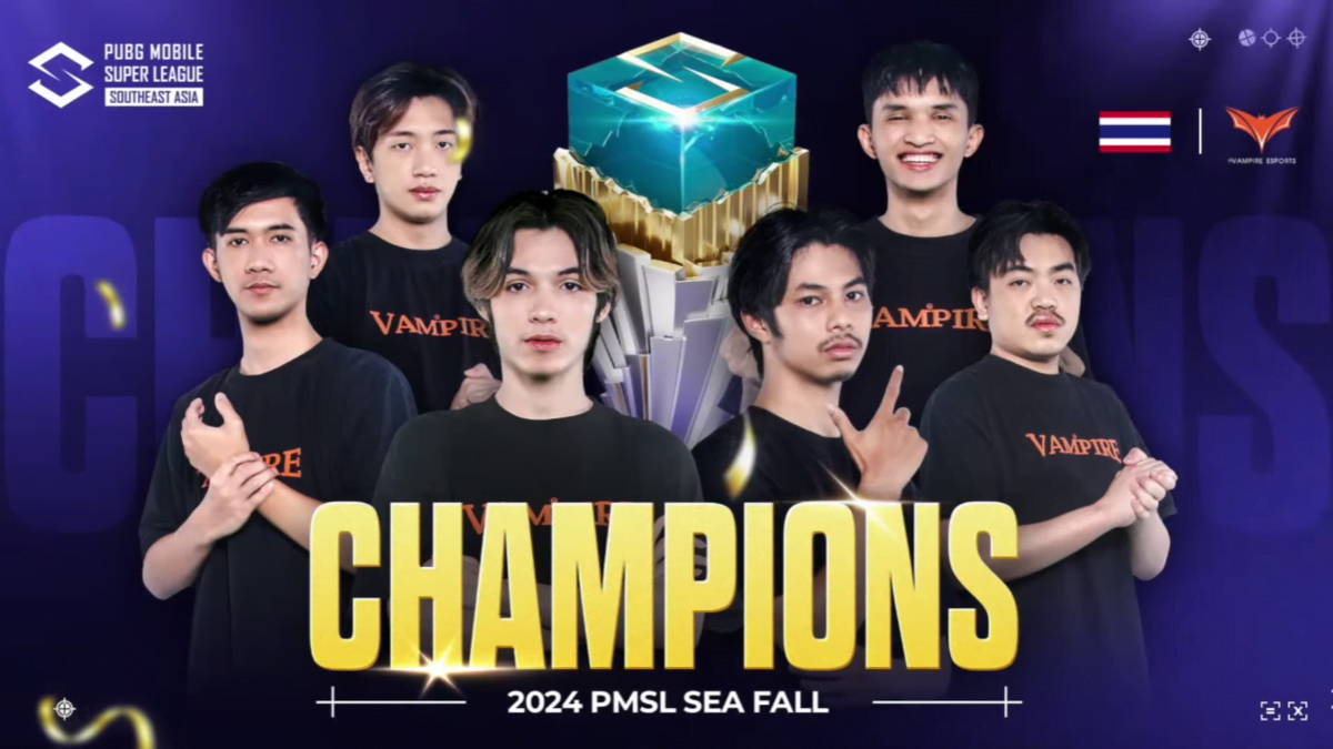 Vampire champions PMSL SEA Fall 2024