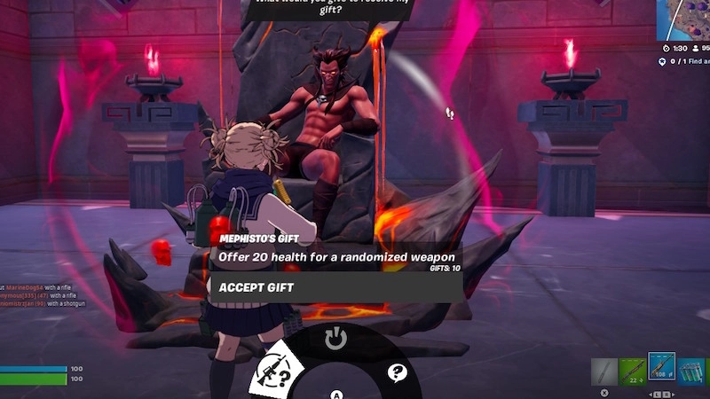 Sell your soul in Fortnite