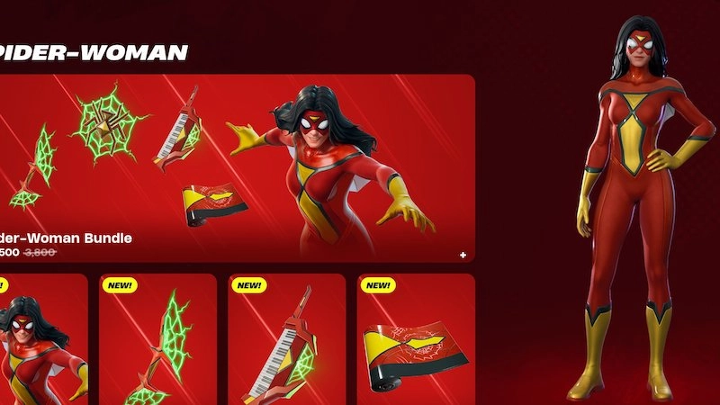 Fortnite Spider-Woman Skin