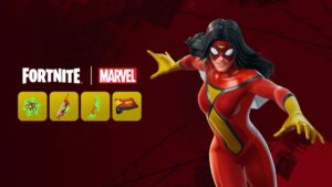 Fortnite Spider-Woman Skin Arrives in Item Shop