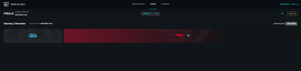 pick em finals worlds 2024
