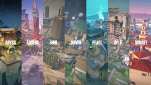 New Leak Reveals VALORANT Patch 9.08 Competitive Map Pool