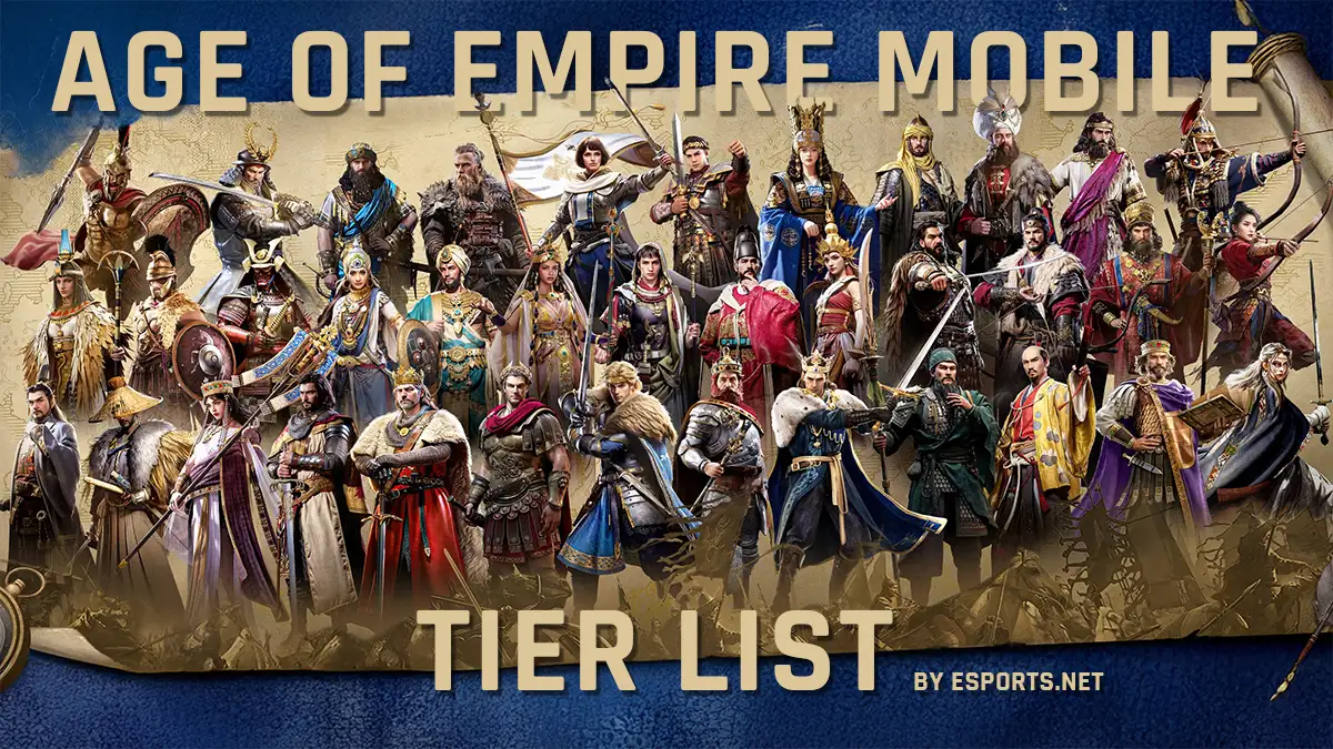AoE Mobile Heroes Tier List