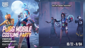 PUBG Mobile Halloween Costume Party: 40,500 Free UC up for grabs