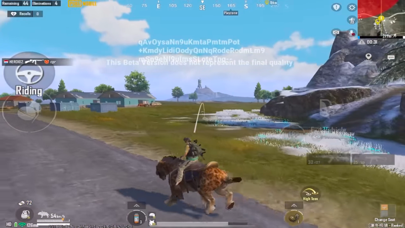 Tiger in PUBG Mobile 3.5