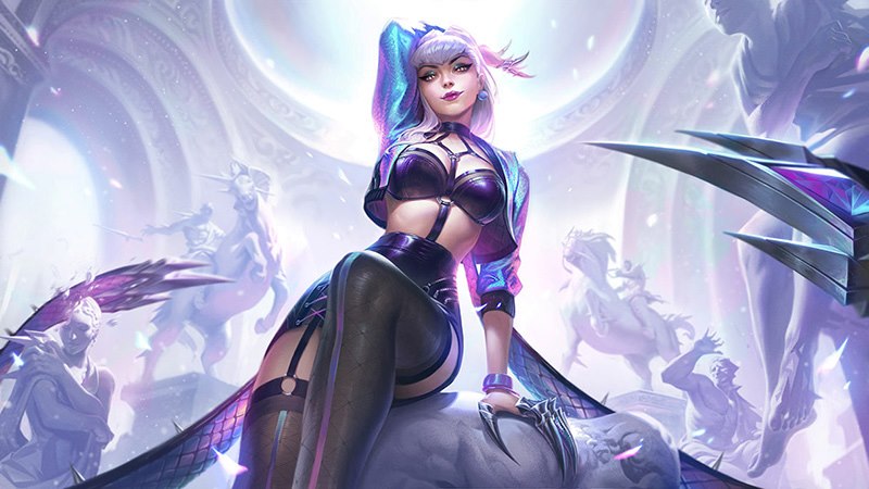 K/DA ALL OUT - Evelynn skins