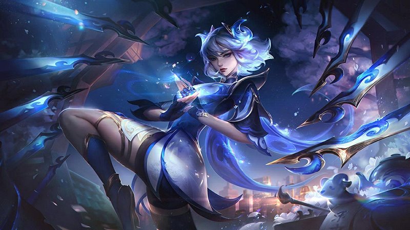 Porcelain Irelia - League of Legends skins