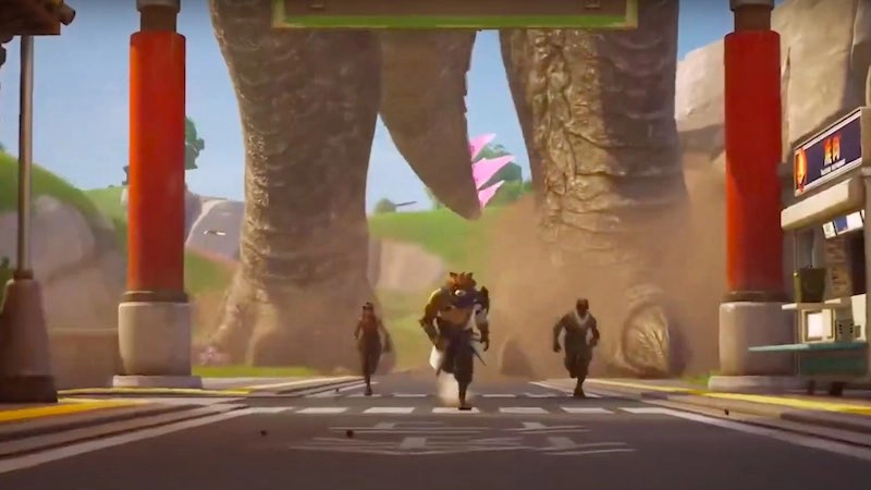 Fortnite Godzilla Boss