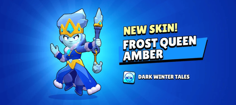 Frost Queen Amber Skin